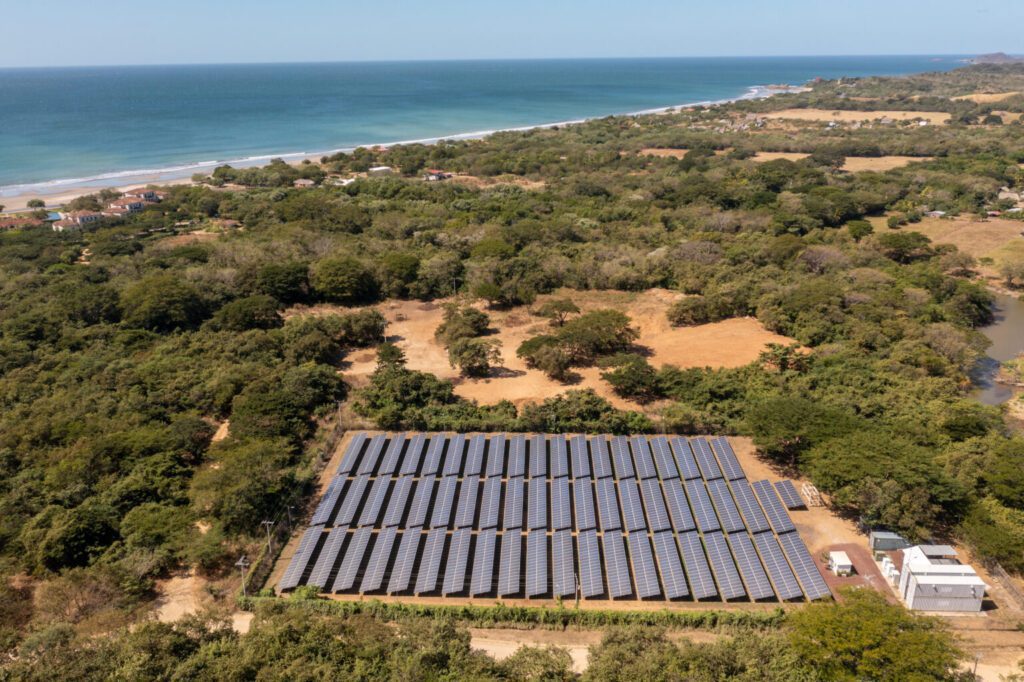 view of solar pannel in rancho santana