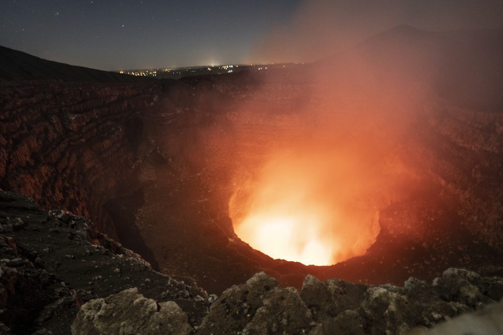 masaya volcano in Nicaragua