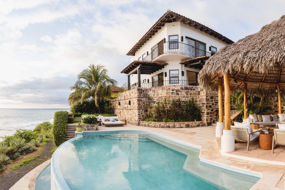 view of the pool in Casa del Sol C2 in Rancho Santana