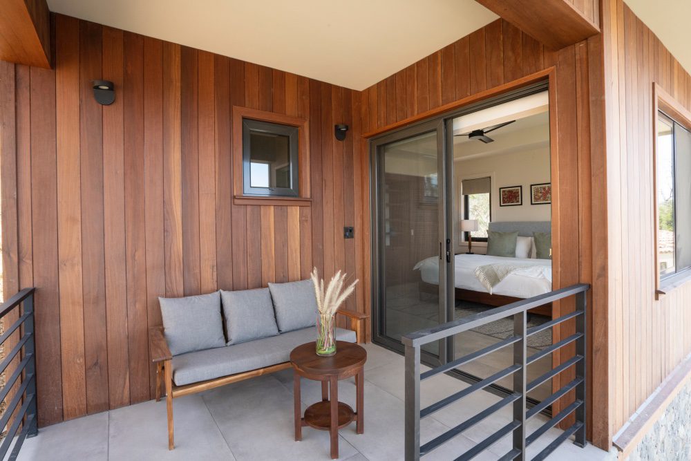 view of the bedroom of the ocean view home - Casa Tuncan in Rancho Santana