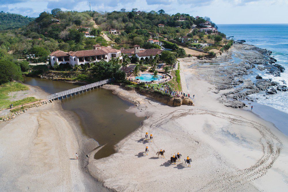 view of horses for the hipicas in Rancho Santana