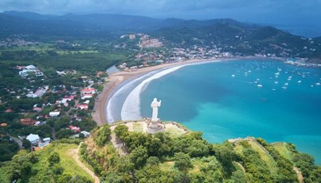 A beautiful sunny day in San Juan Del Sur is one of the glorious views seen when living in Nicaragua